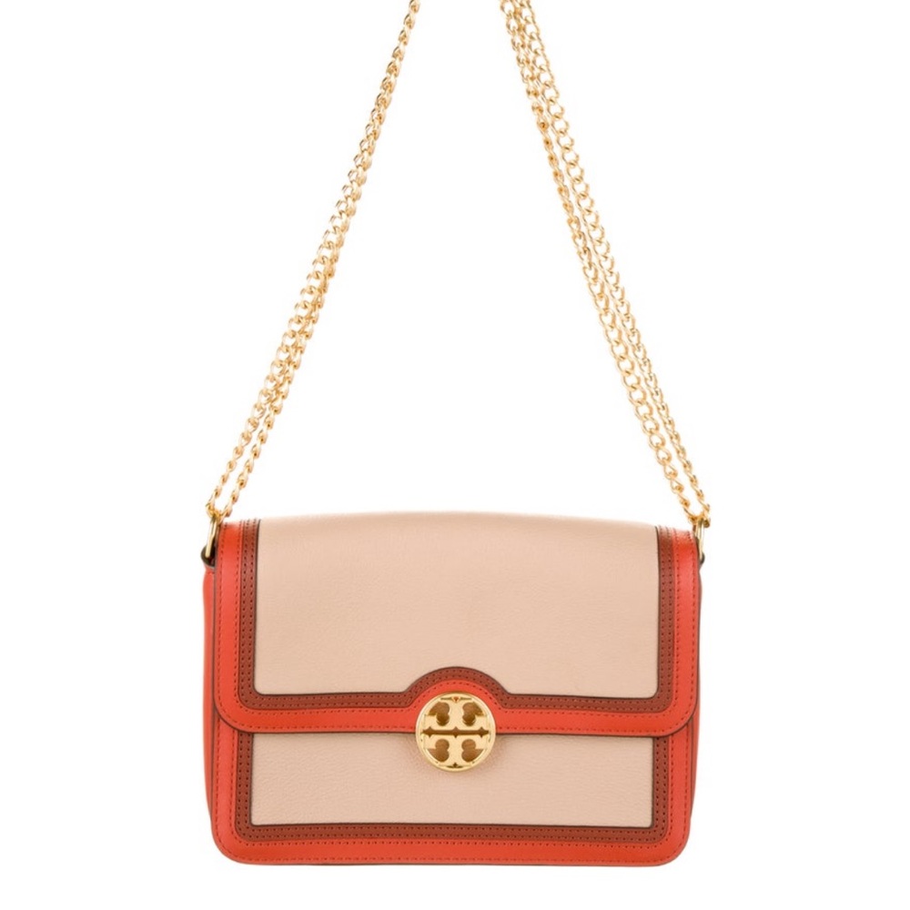 HARDLY USED TORY BURCH OVER THE SHOULDER BAG